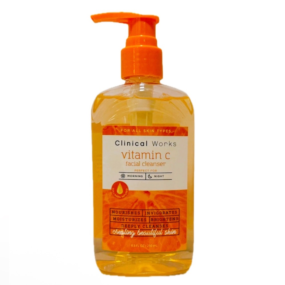 New Clinical Works Vitamin C Facial Cleanser